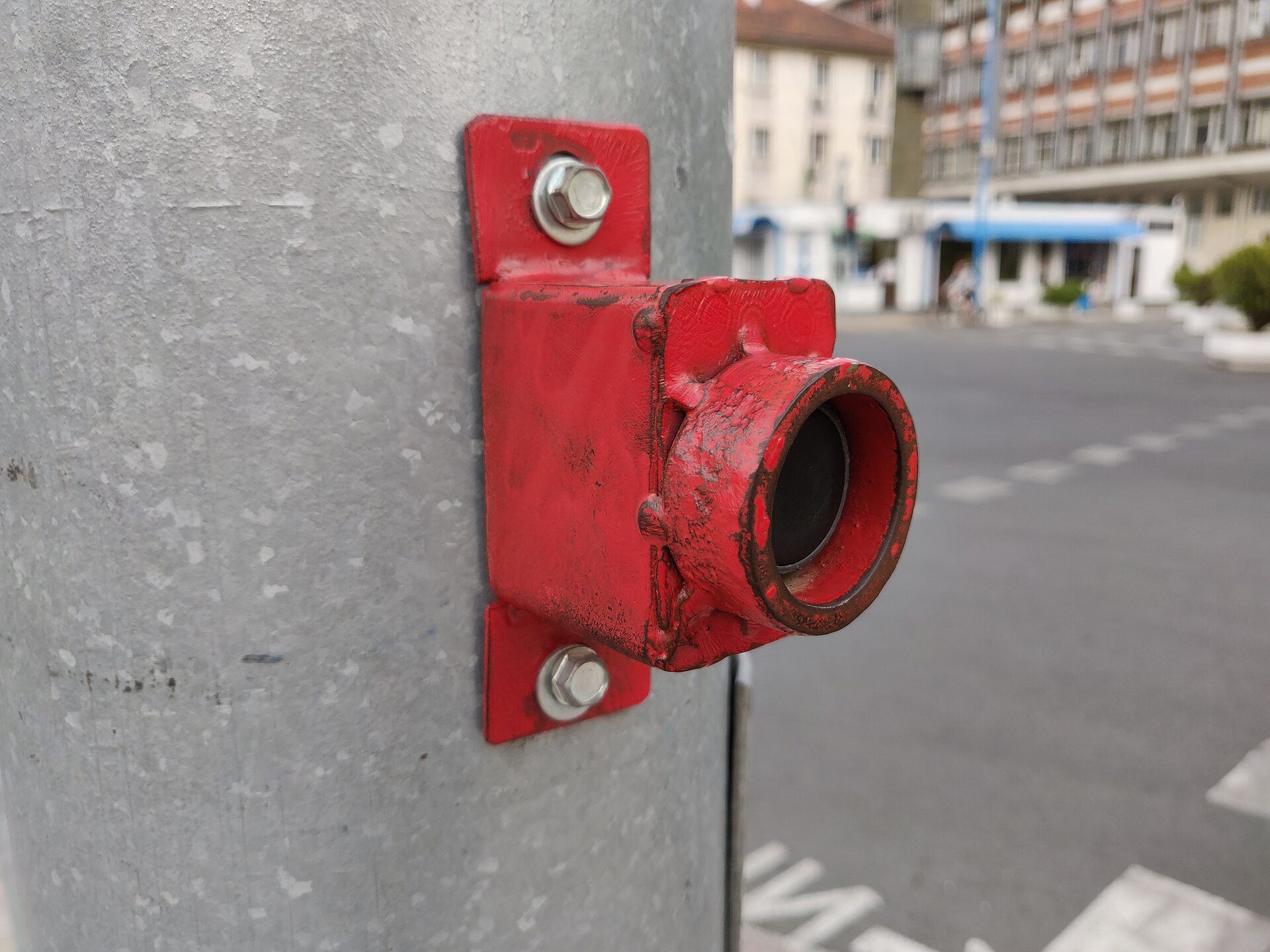crosswalk button beeping