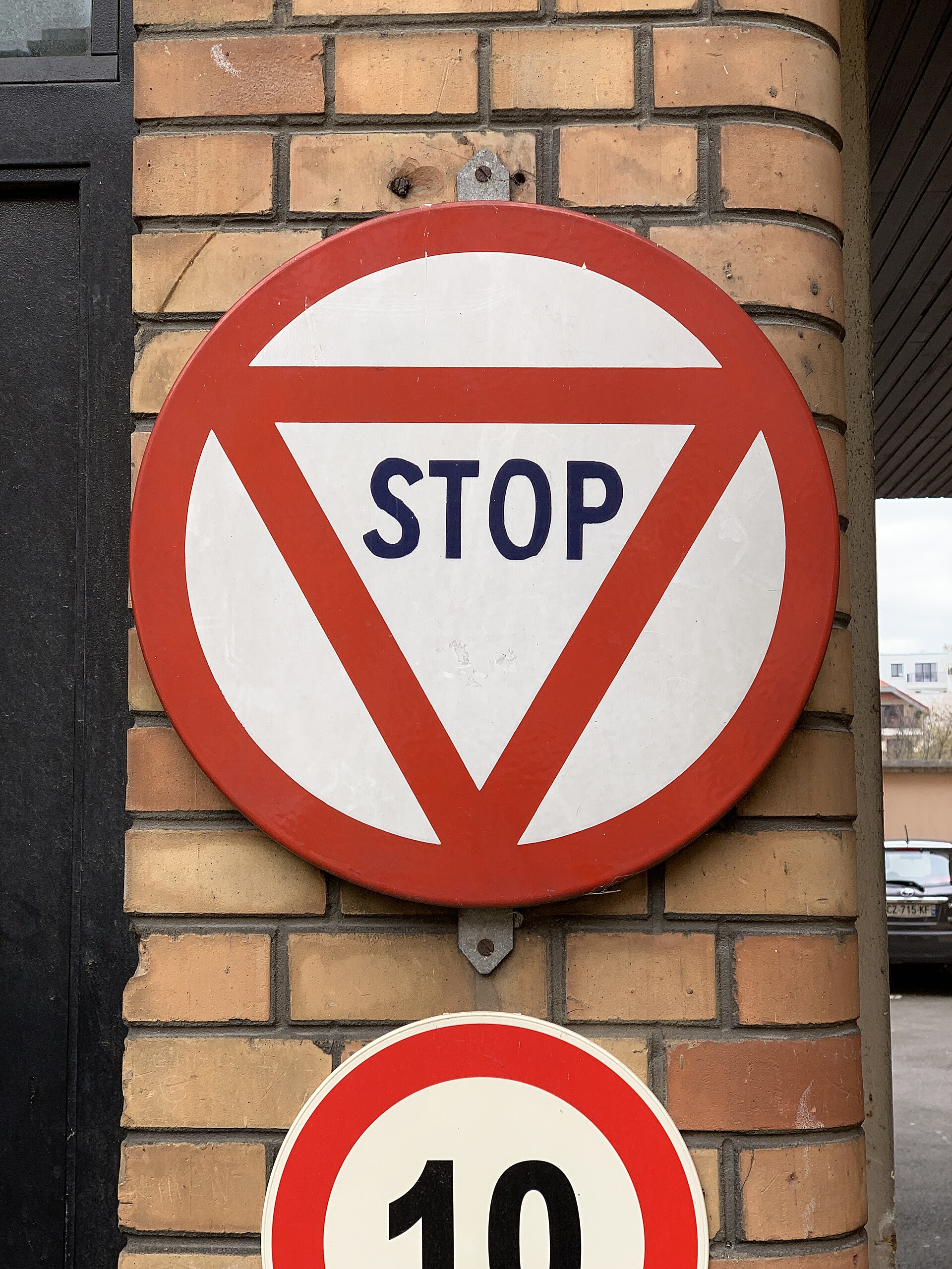 stop sign